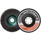 TRUSCO GPディスクホイール 垂直植エ 100Φ 5枚入 60#