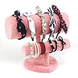 Amazon Ikenokoiカチューシャ スタンド ホルダー ヘアゴムスタンド ジュエリー収納 ヘアクリップ 腕時計 腕輪 ネックレス ピアス収納 ピンク ジュエリー収納 オンライン通販