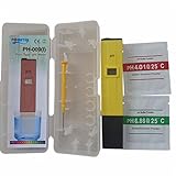 Sanzone ポケット 高精度 デジタル PH計 ペーハー測定器 PH-009 IA 0.0-14.0pH 熱帯魚飼育 水質検査用 自動的に校正 校正剤付き