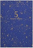 アーティミス 日記帳 5年連用 星座 青 DP5-SE NV