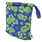 Planet Wise Roll Down Wet Diaper Bag, Blue Hawaii, Medium by Planet Wise Inc. [並行輸入品]