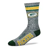 グリーンベイパッカーズGot Marbled ?ソックス L グレー