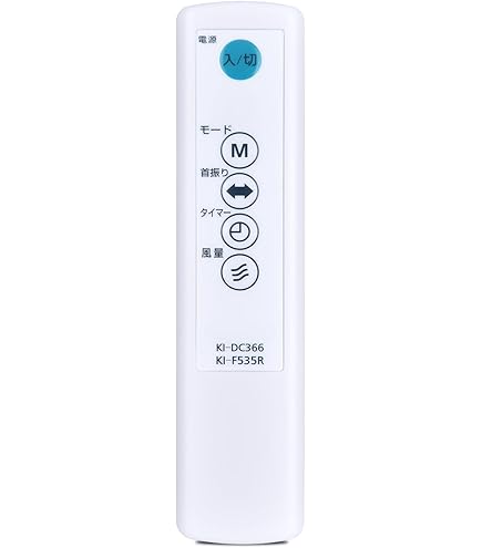 Amazon | TEKNOS 40cm壁掛けフルリモコン扇風機 ホワイト KI-W478R