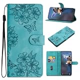 Oppo Reno9 A ケース 手帳型/Reno 7A ケース おっぽ スマホ reno7 A ケース Oppo Reno9A ケース 耐衝撃 全面保護 おしゃれ桜蝶サポート機能 財布型 防水 TPU 軽量設計 スマホケースReno7 A オッポ リノ 9 A ケース OPG04 / CPH2523 カバー A201OP / A301OP ケース Reno9A カード入れ収納 グリーン