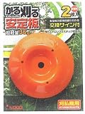 アイウッド 草刈機用安定板 かる刈る安定板 草刈機用安定板(2枚入) 90533