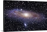 ロバート・Gendlerプレミアムシックラップキャンバス壁アート印刷題名のAndromeda Galaxy 48" x 32" stgen100012s_24_48x32_none