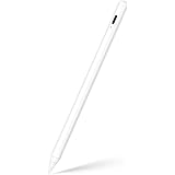 KINGONE スタイラスペンiPad専用ペン 超高感度 極細 タッチペンiPad専用 傾き感知/誤作動防止/磁気吸着機能対応 軽量 USB充電式2018年以降iPad/iPad Pro/iPad air/iPad miniに対応
