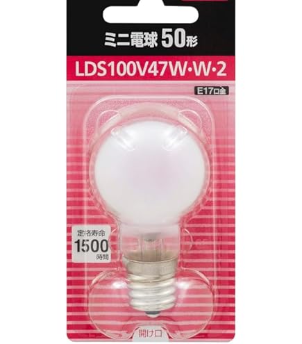 パナソニック　ミニクリプトン電球56個セット Amazon | パナソニック ミニクリプトン電球 110V 40W形(36W) E17