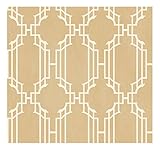 York Wallcoverings AD8194SMP Veranda Lattice 8-Inch X 10-Inch Wallpaper Memo Sample [並行輸入品]