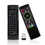 OCDAY Sensor 6-Axis 2.4GHz Wireless Keyboard With Air Mouse and Infrared Remote Control for PC HTPC 