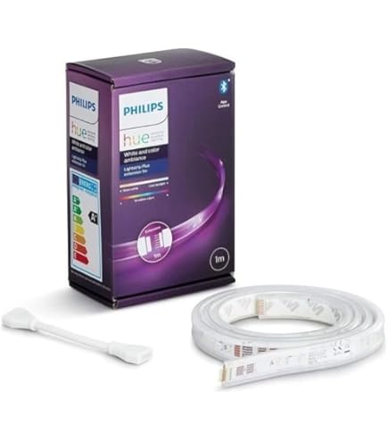 Philips Hue Lightstrip 5 Mètres - Base Set Intérieur - Smart LED - Boîte Ouverte