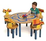 Room Magic Table/4 Chairs Set, Trucks [並行輸入品]