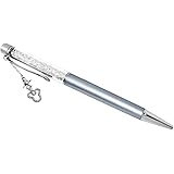 Amazon スワロフスキー ボールペン ディズニー Disney ミニー キラキラ ボールペン ピンク ツイスト式 ディズニー チャーム付き 替え芯 可能 名入れ 不可 並行輸入品 油性ボールペン 文房具 オフィス用品