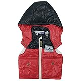 【冬物】OFFICIAL TEAM(オフィシャル チーム) 中綿入りタフタWinter Clothing Vest 90cm /RED NO.OT-15AW-1003