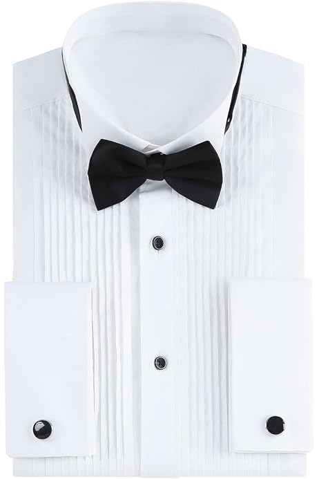 Tuxedo Shirt With French Cuffs 