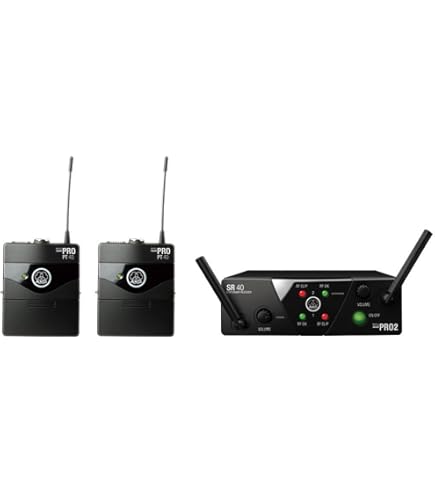 Amazon.co.jp: AKG 1チャンネルB帯ワイヤレスシステム WMS40 PRO MINI