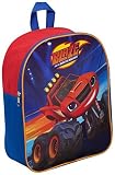 Children Kids Blaze & Monster Machines School Travel Shoulder Strap Bag with Monster Machine Design