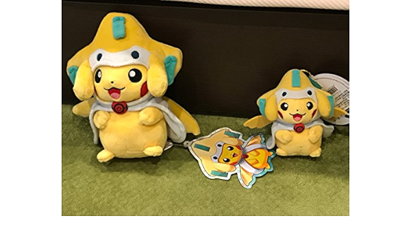 Amazon ポケモンセンター東北 ジラーチ ポンチョ ピカチュウ ぬいぐるみ マスコット ぬいぐるみ おもちゃ