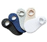 [インソミラ] InSomila 夏 子供のソックス 綿 子供靴下 キッズ ソックス 超薄型 メッシュ 5足 セット 女の子 男の子 ベビー シンプル カラー 柔らかい (M)