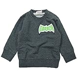 【秋冬春対応】 GARACH(ギャラッチ) 裏毛前身ワッペン後身チェーン刺繍トレーナー 80cm /Ca NO.AH-1631609