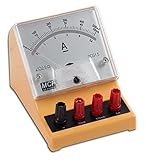 直流電流計 アンペアメーター 3レンジ 50mA,500mA,5A DCA-1