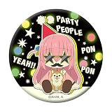 アニメ「ぼっち・ざ・ろっく！」高発光缶バッジ 後藤ひとり一日巡査部長ver.