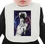 Hipster Space Girl ネクタイを有する有機ビブ Medium