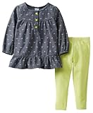 Carter's PANTS ベビー・ガールズ カラー: ブルー