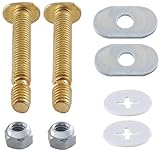 Ldr 503 3111スナップオフタイプ5 / 16インチby 2 - 1 / 4インチトイレボルトセット