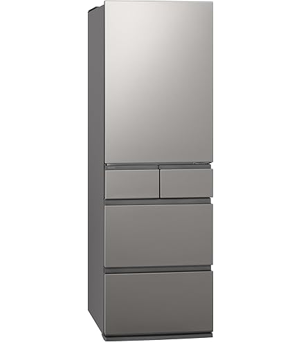 Amazon | パナソニック 冷蔵庫 幅60cm 457L 左開き NR-E46HV1L-W