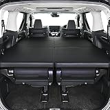 アルファード/ヴェルファイア 対応 30系 専用 m.flat レザー/クッション材40mm 車中泊 マット 日本製 (ブラックレザー × M-1 ブラック)