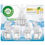 エアーウィック オイル プラグイン 詰替ボトル フレグランス 芳香剤 フレッシュ リネン 20ml 5個セット Air Wick 本体別売り[並行輸入品]