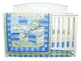 Trend Lab Dr. Seuss Oh, The Places You'll Go 3 Piece Crib Bedding Set, Blue by Trend Lab [並行輸入品]