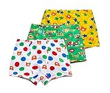 カラフルな女の子ストレッチコットンパンティー/下着パック3