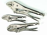 Williams 23072 3-Piece Locking Pliers Set [並行輸入品]