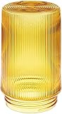 RAB Lighting GL100PGA 100 Series Vaporproof Flat Bottom Threaded Prismatic Glass Permaglobe, 75W Pow