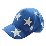 UQ子供用かわいい星コットン調節可能な野球帽子Sun Visors