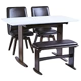 タマリビング ダイニングセット ホワイト 幅120cm バタームールⅡ 50002255-65-73 4点入