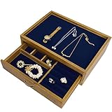 天然木 の アンティーク ディスプレー チェスト小物置き