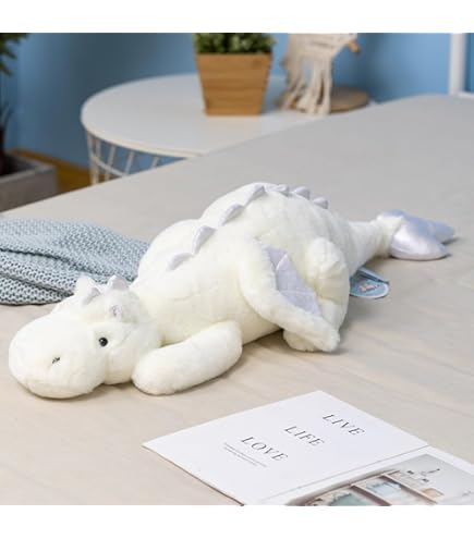 JELLY Cat ホワイトドラゴン型ぬいぐるみ 約50cm Amazon.co.jp