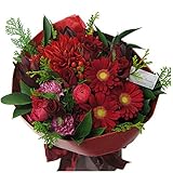 花由 そのままブーケ（花束）＊グランデ～ビックサイズ チェリーレッド【日時指定便】
