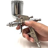 IROHA エアー スプレーガン 重力式 K-3 極細 0.5mm 容量 150ml 塗装 (K-3　0.5mm)