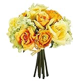 MAGIQ 東京堂 上質な造花  スイートミックスブーケ   イエロー FM009188-004