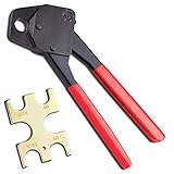 1 / 2 " PEX Crimper圧着リングPlumpingツールwith Go / No Goゲージ