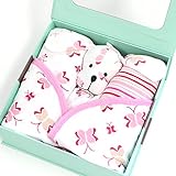 (エイデン アンド アネイ)aden+anais new beginnings gift set single ワンちゃん ぬいぐるみ付きタオル チョウチョ柄 おくるみ よだれかけ ギフトセット aa