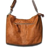 ラム革のような上質フェイクレザー使いのシンプルショルダーCA