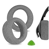 Geekria イヤーパッド Comfort 互換性 パッド ソニー Sony PlayStations Pulse Elite (Not Compatible with Other Headsets) ヘッドホンに対応 パッド イヤー/イヤーカップ リネン (灰)