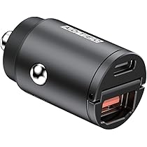 Amazon.co.jp: アドテック カーチャージャー 45W 【 USB-C × USB-A 2