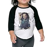 面白い 子供 ジョニー デップ ポスター Ｔシャツ カジュアル Black Size 4 Toddler