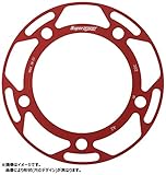 スーパースプロックス(Supersprox) スプロケット用 アルミプレート エッジ (EDGE) 44T レッド ACD-1332:44-RD CB(SF)400 99-01,04-